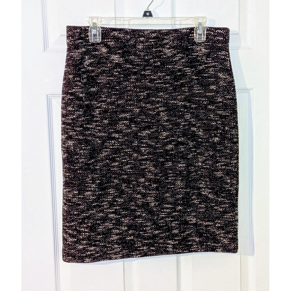 Ann Taylor Factory Tweed Pencil Skirt - Career Business Office Work Size M NWT